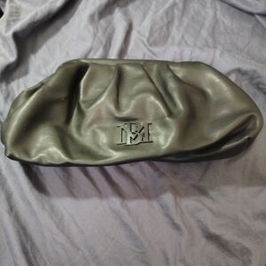 Badgley Mischka Black Interior Label with Zip Detail